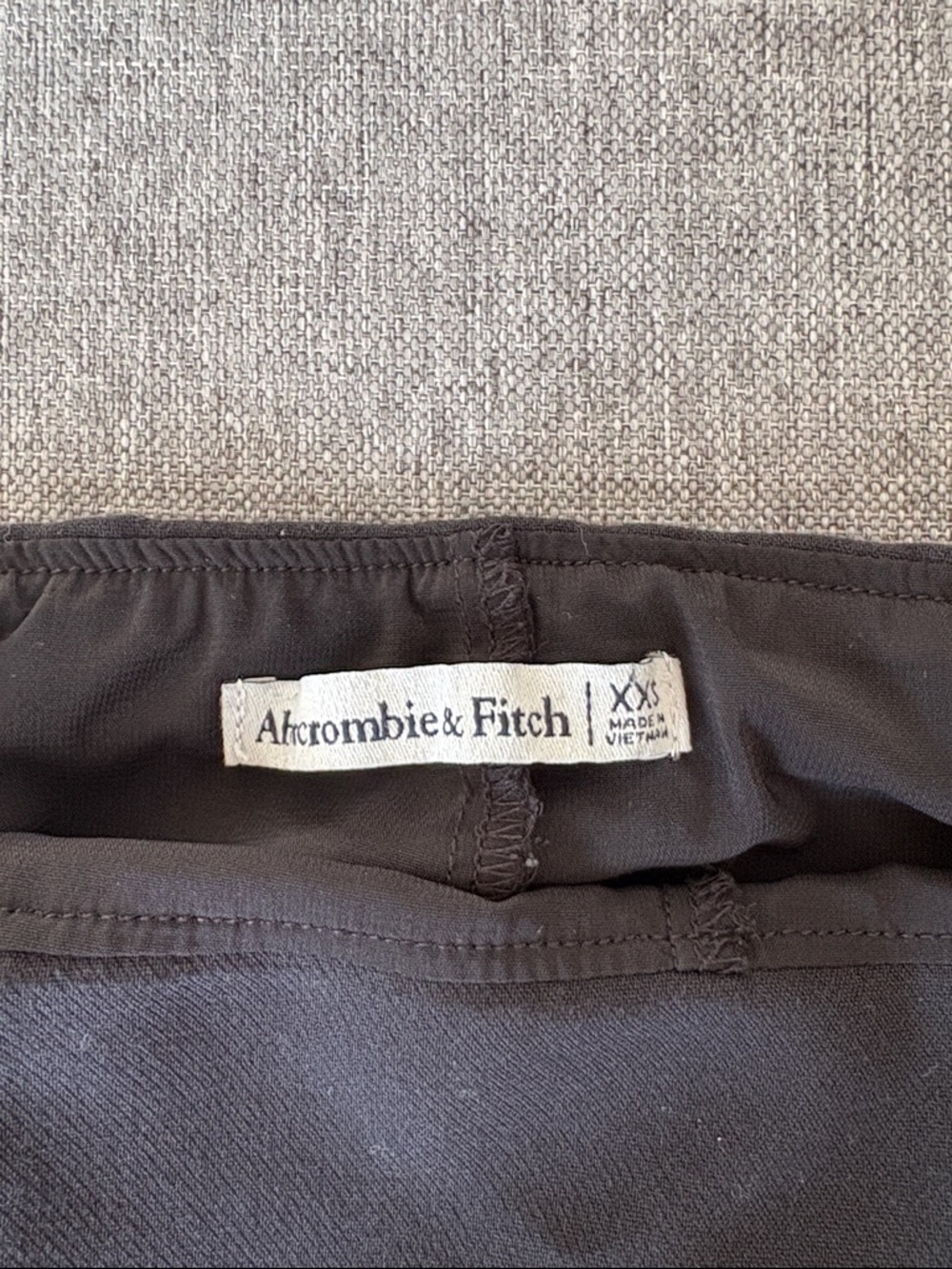Abercrombie & Fitch Black High-Rise Mini Skirt - Picture 3 of 3